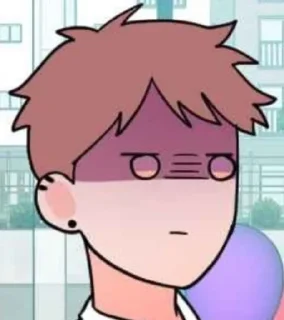 😑 emoji not so shoujo love story Telegram sticker 18 of 42