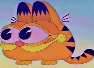 👀 emoji garfield Telegram sticker 3 of 82