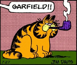 🚬 emoji garfield Telegram sticker 6 of 82