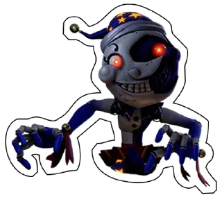 😒 emoji Fnaf Telegram sticker 5 of 8