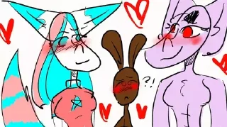 🐈 emoji кролик, ростя, пророк, вайдл и эмми и ещё какая-то хуйня😍 Telegram sticker 24 of 47