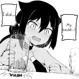 😭 emoji Jahy-sama wa kujikenai Telegram sticker 11 of 79