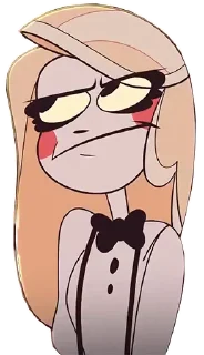 😒 emoji Hazbin hotel @keiriststicks Telegram sticker 10 of 41