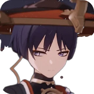 😒 emoji Himawari stick — @stckrRobot Telegram sticker 11 of 60