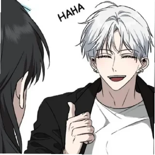 😅 emoji Я хз как его зовут, но он краш Telegram sticker 11 of 34