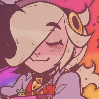 😌 emoji Colette Telegram sticker 5 of 34