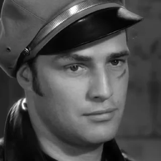 😊 emoji Marlon Brando Telegram sticker 5 of 35