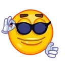 😎 emoji Желтян @repleekbot Telegram sticker 16 of 49