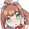 💚 emoji DDLC By: @Arad02mine Telegram sticker 11 of 46