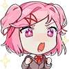 💖 emoji DDLC By: @Arad02mine Telegram sticker 24 of 46