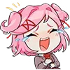 💖 emoji DDLC By: @Arad02mine Telegram sticker 20 of 46