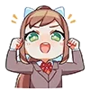 Sticker from DDLC By: @Arad02mine