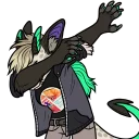 🍆 emoji Antonia the Dragon Telegram sticker 10 of 83