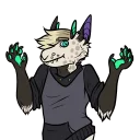 🤔 emoji Antonia the Dragon Telegram sticker 21 of 83