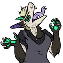 😫 emoji Antonia the Dragon Telegram sticker 5 of 83