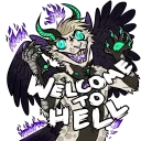 👿 emoji Antonia the Dragon Telegram sticker 8 of 83