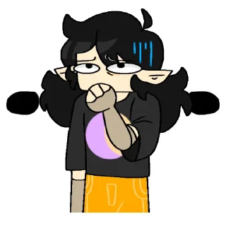 😕 emoji Стикеры Mink @mink_family4549 Telegram sticker 17 of 34