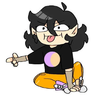 📖 emoji Стикеры Mink @mink_family4549 Telegram sticker 21 of 34