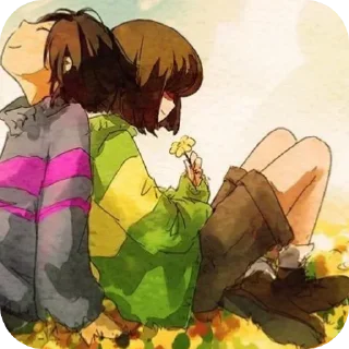 ❤ emoji Чара Дриммур/Chara Dreemurr @chara_undertale9 Telegram sticker 10 of 120