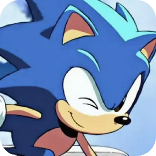 😉 emoji Sonic Boom @stickmiw Telegram sticker 18 of 65