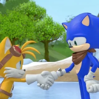 🤝 emoji Sonic Boom Telegram sticker 11 of 41