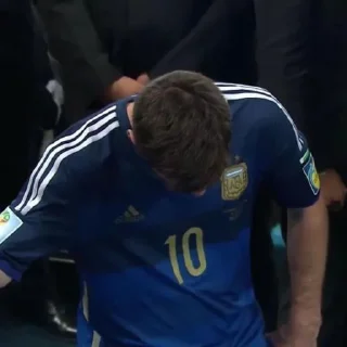 Sticker from Messi , @hhww3