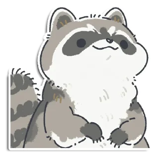 🙂 emoji Енотик Йен Telegram sticker 17 of 120