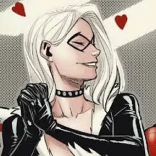 😁 emoji The Black Cat 🖤 Telegram sticker 15 of 26
