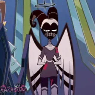 😅 emoji Lute•HazbinHotel  @Hazhell00 ➡️ @Ctikerubot Telegram sticker 12 of 120