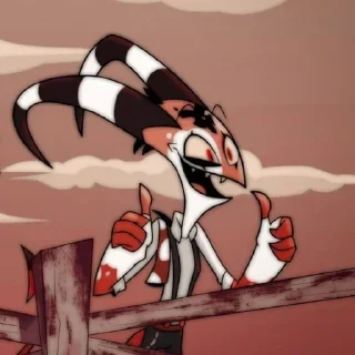 😭 emoji Blitz•Helluva Boss @Hazhell00⁩ ➡️ @Ctikerubot Telegram sticker 24 of 120