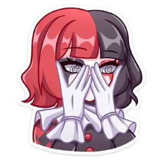 🫣 emoji Маф | @vkstickers19 Telegram sticker 18 of 47