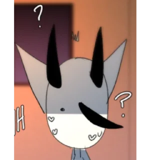 ❔ emoji Rru is such a cutie! Telegram sticker 13 of 78