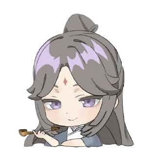🦚 emoji люяо @heikewwjj Telegram sticker 2 of 30