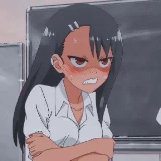 😡 emoji Anime random @anime_stickerr Telegram sticker 15 of 50