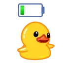 🔋 emoji Telegram Ducks @GimmeStickerBot Telegram sticker 7 of 118