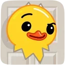 😏 emoji Telegram Ducks @GimmeStickerBot Telegram sticker 19 of 118