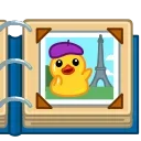 📖 emoji All Ducks by @Albepto Telegram sticker 22 of 50