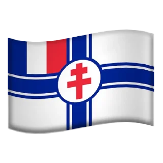 🇫🇷 emoji Альянс Независимых Европейских Государств Telegram sticker 6 of 14
