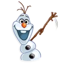 👋 emoji Olaf Telegram sticker 6 of 30