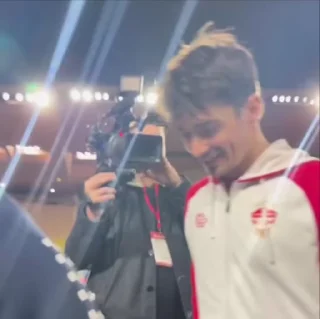 Sticker from Charles Leclerc