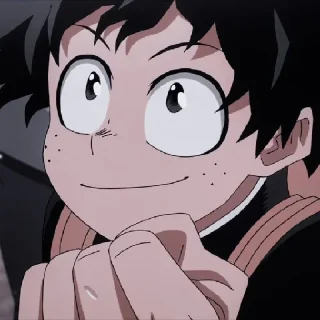 🥦 emoji Изуку ( @Izuku_Midoriya15_07 ) Telegram sticker 15 of 120
