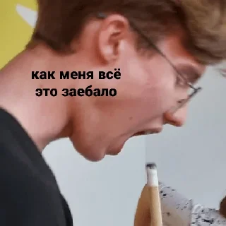 Sticker from Ебля удалась