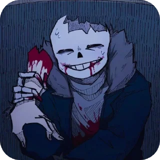 Sticker from Санс