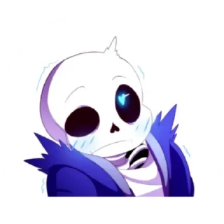 😍 emoji Санс Telegram sticker 5 of 9