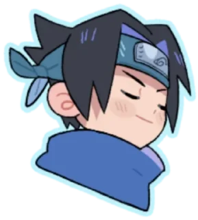 Sticker from Naruto Cute (by @wentylichstick)