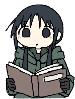 📖 emoji 少女終末旅行のスタンプ Telegram sticker 24 of 40