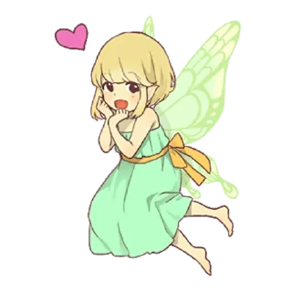 Sticker from Маленькая фея @nyasticks