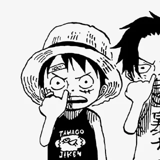 Sticker from Luffy @anime_sticks
