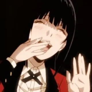 🃏 emoji безумный азарт: Юмико Telegram sticker 22 of 26