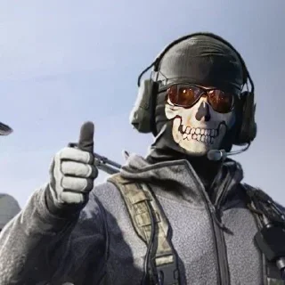 Sticker from Ghost Call of duty